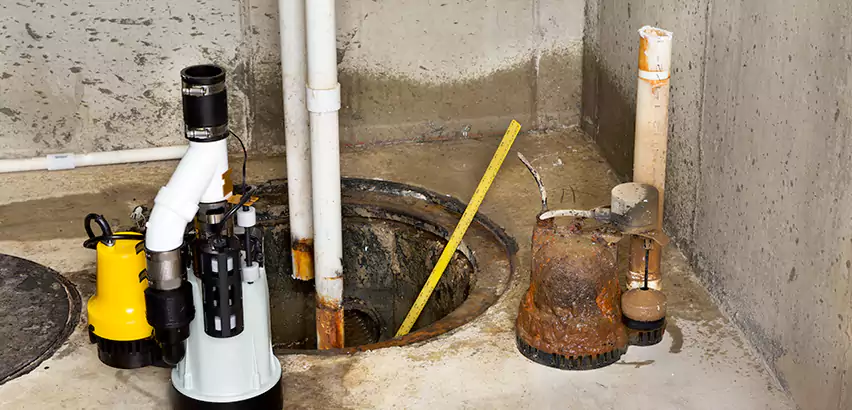 Installing Sump Pump in Finished Basement in Muskegon, MI
